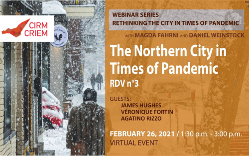 Poster for "The Northern City in Times of Pandemic"