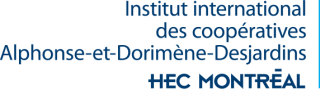 Logo de l'Institut international des coopératives Alphonse-et-Dorimène-Desjardins (HEC)  logo