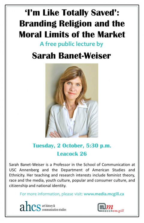 Sarah Banet-Weiser poster