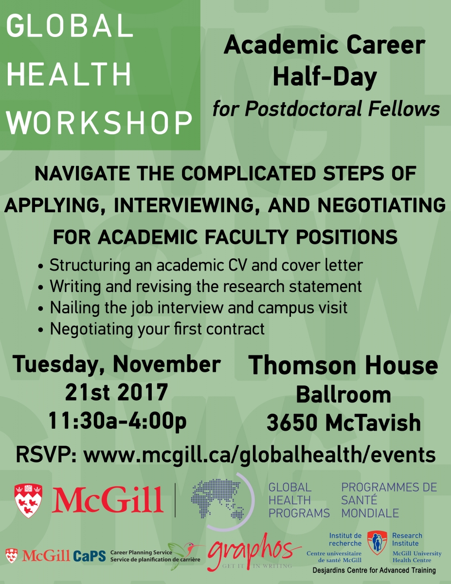 how to write a cover letter mcgill