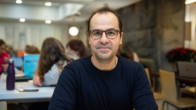 SciLearn co-lead Armin Yazdani