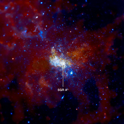 Sagittarius A (NASA/CXC/MIT/F.K. Baganoff et al.)