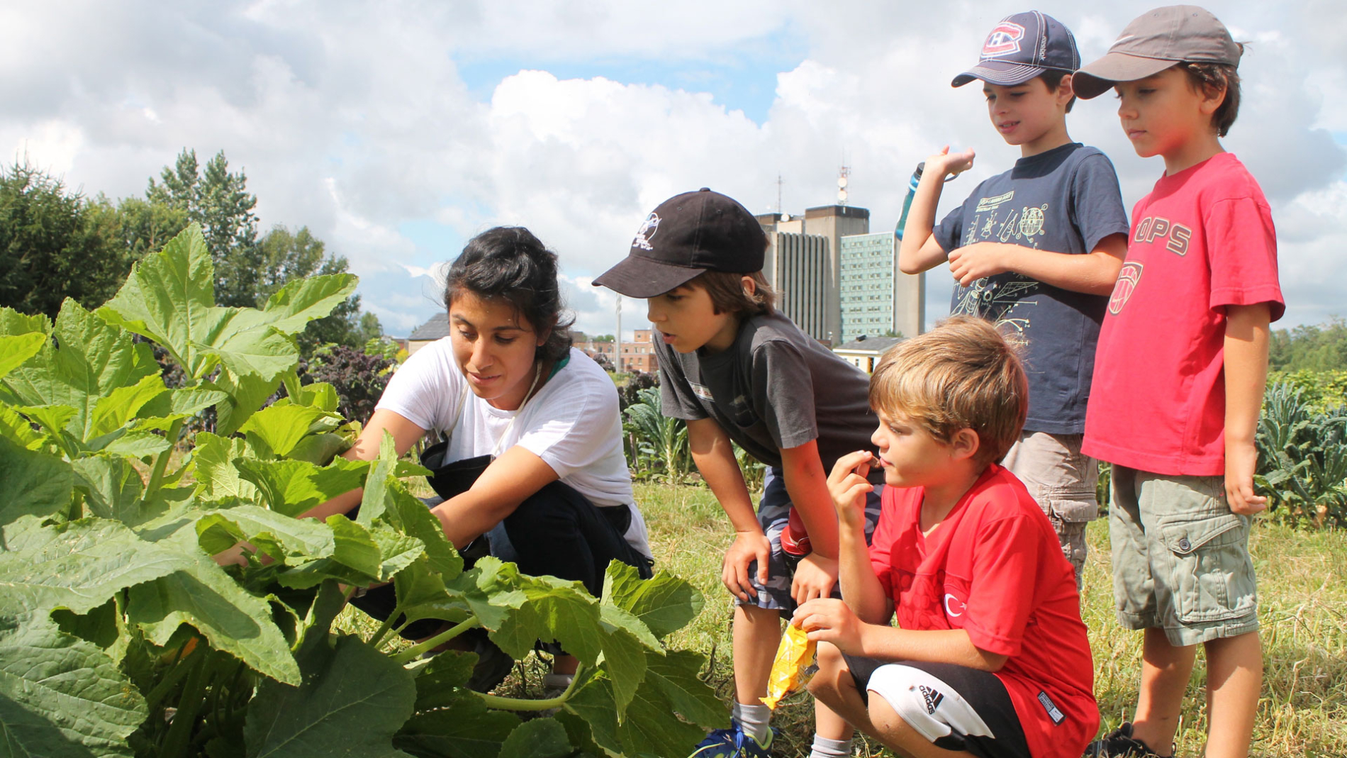 Photo of kids during École-O-Champ