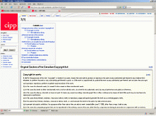 Screenshot of wiki