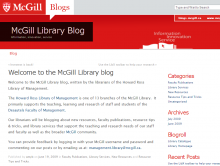 McGill Library Blog