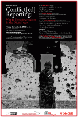 Photojournalism Symposium poster