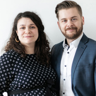 Photo of Valérie Toupin-Dubé and Mathieu Rouleau