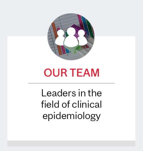 Our Team: Leaders in the field of clinical epidemiology