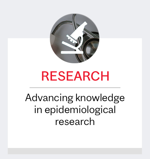 Research: Advancing knowledge in epidemiological research
