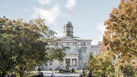 McGill Arts building cupola