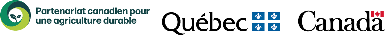 Partenariat canadien pour une agriculture durable - Logos du Québec et du Canada