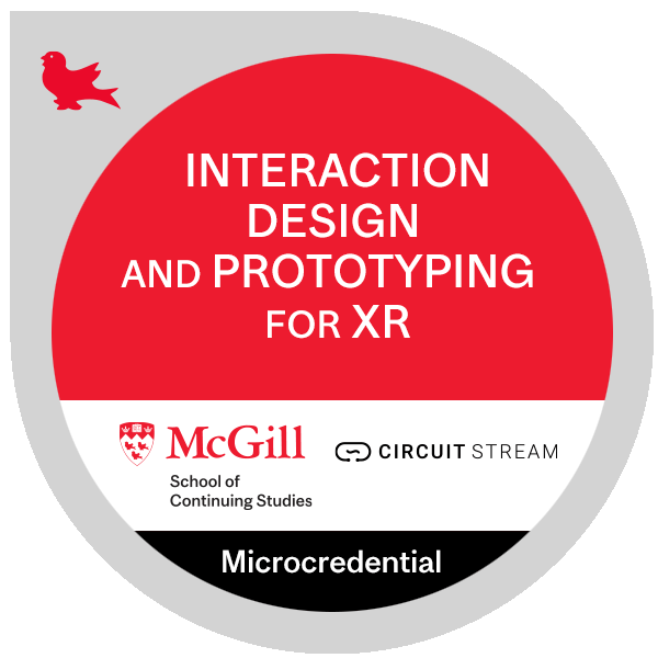 McGill SCS XR Designer Badge
