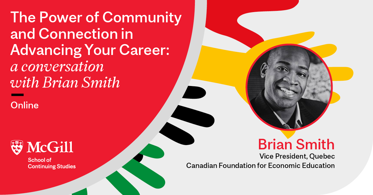 The Power of Community and Connection in Advancing Your Career - Brian Smith