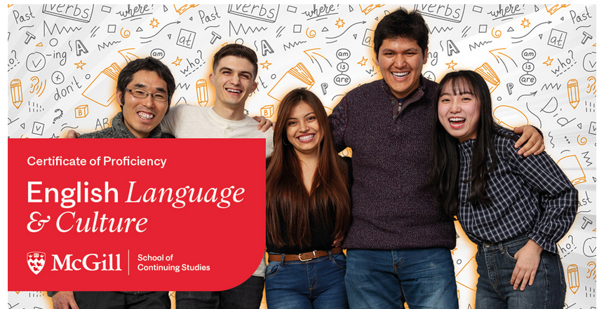 McGill SCS English Language and Culture - Certificate of Proficiency