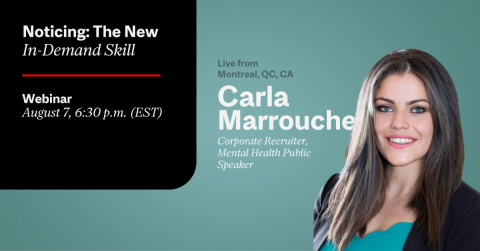 Carla Marrouche Workshops Recruitment McGill CATS