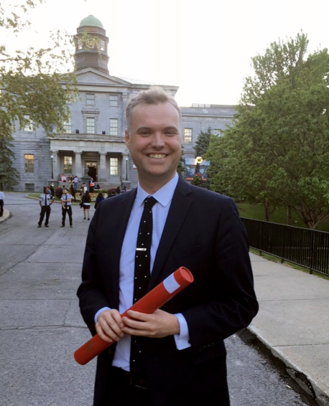 Dr. Zachary Abram, 2018 Award for Distinguished Teaching Winner