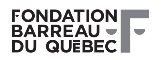 Fondation Barreau du Quebec Logo