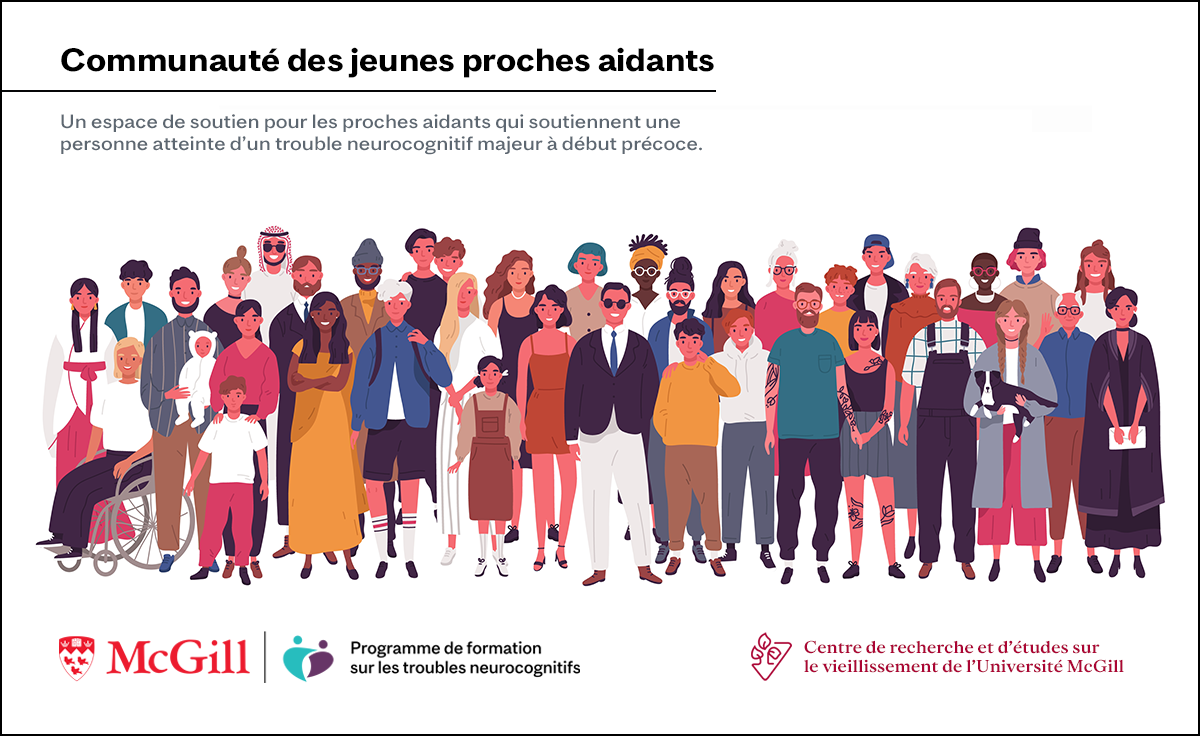 Illustration de la communauté des jeunes proches aidants