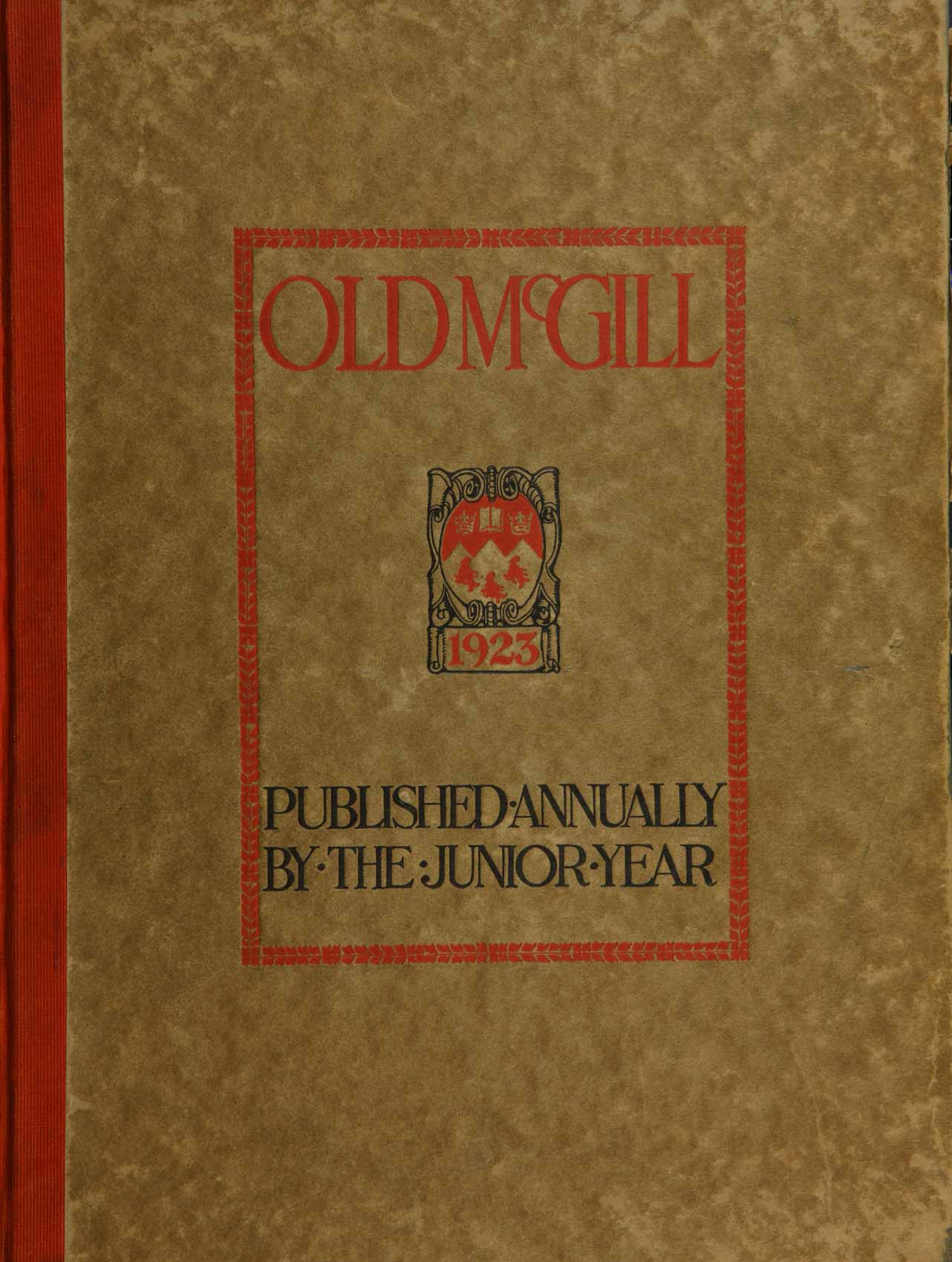 McGill Yearbook: 1923