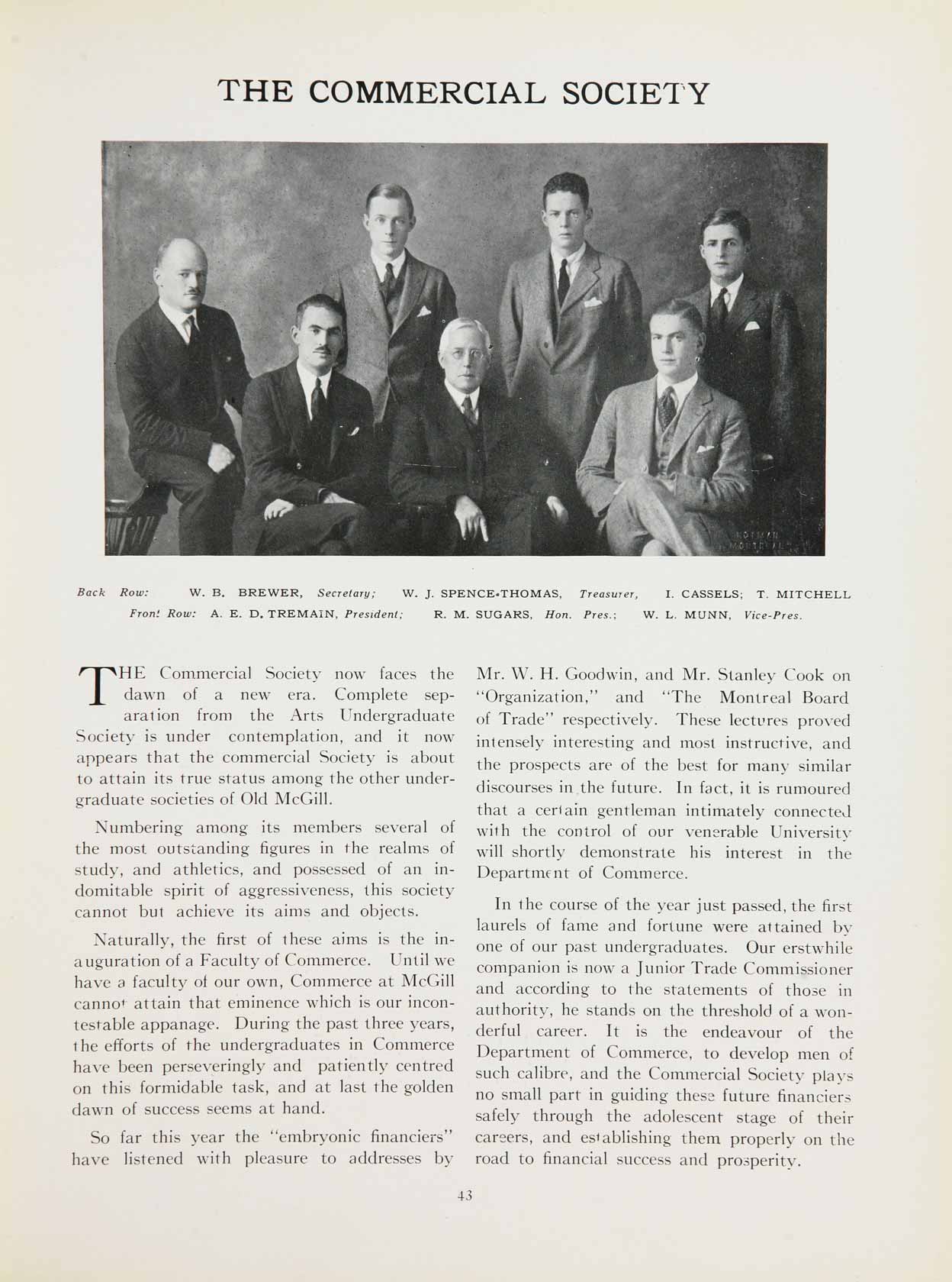McGill Yearbook: 1924