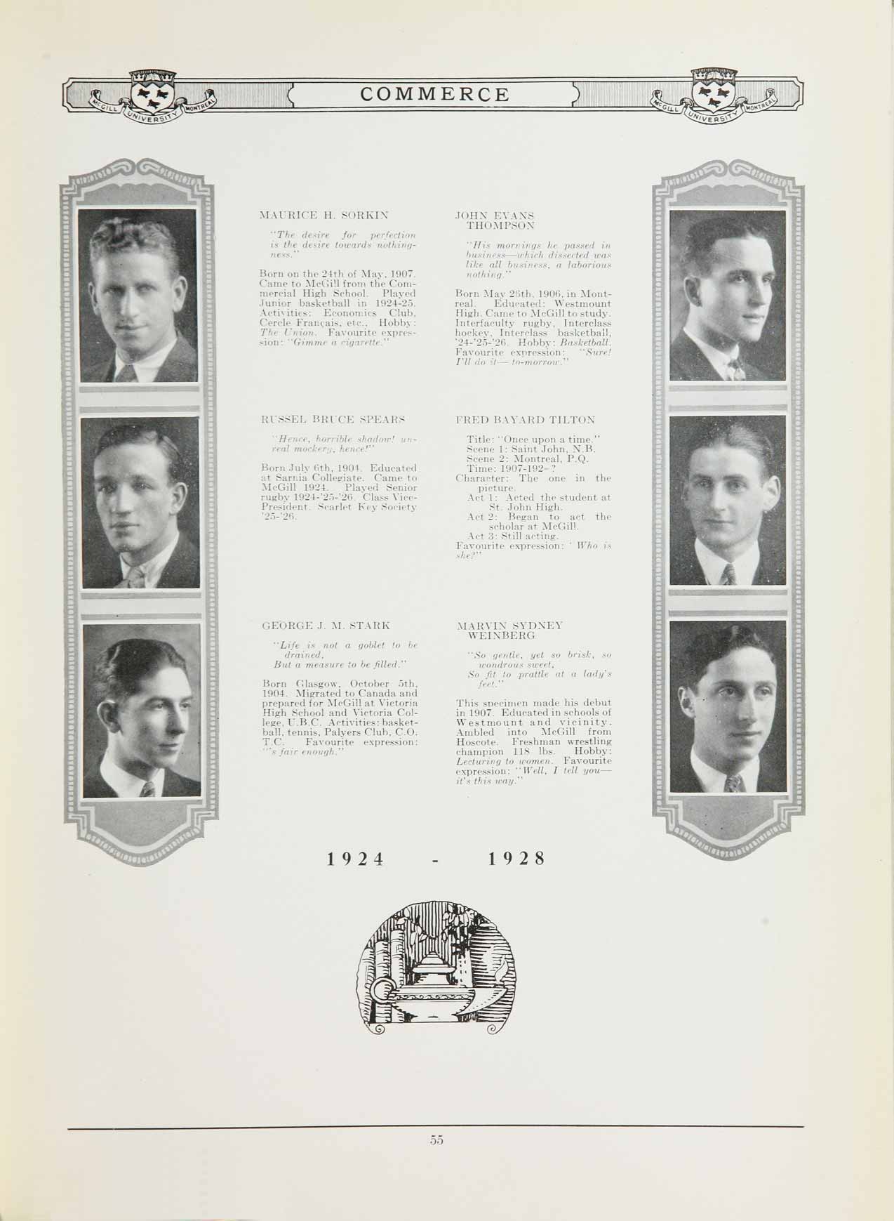 McGill Yearbook: 1928