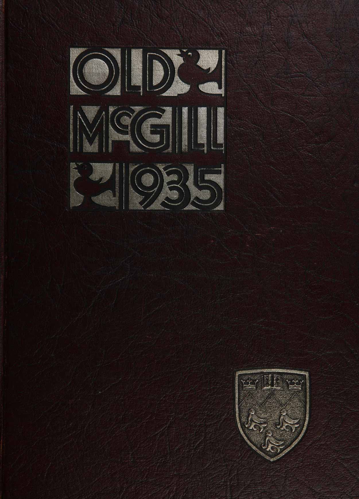 McGill Yearbook: 1935