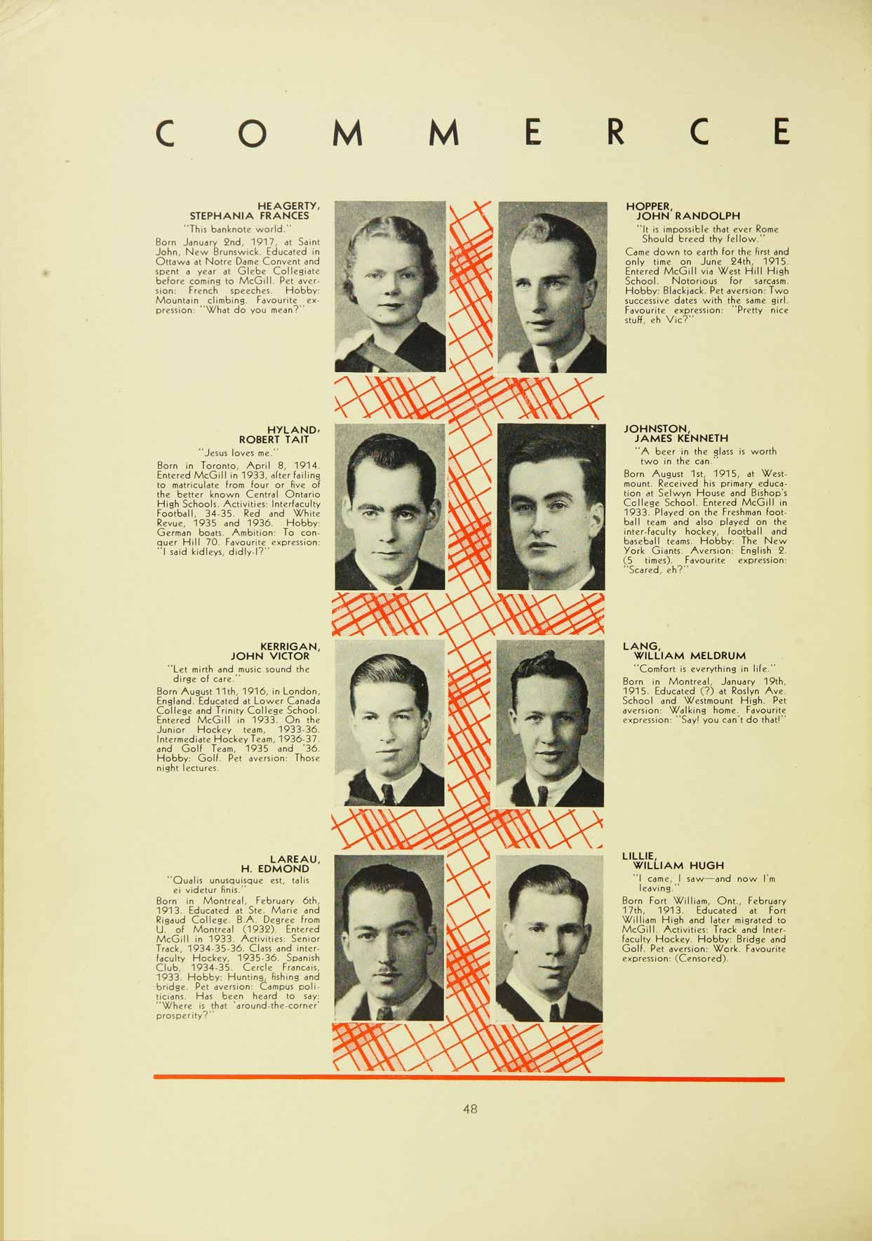 McGill Yearbook: 1937