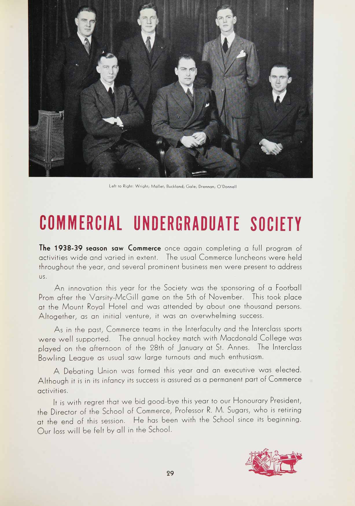 McGill Yearbook: 1939