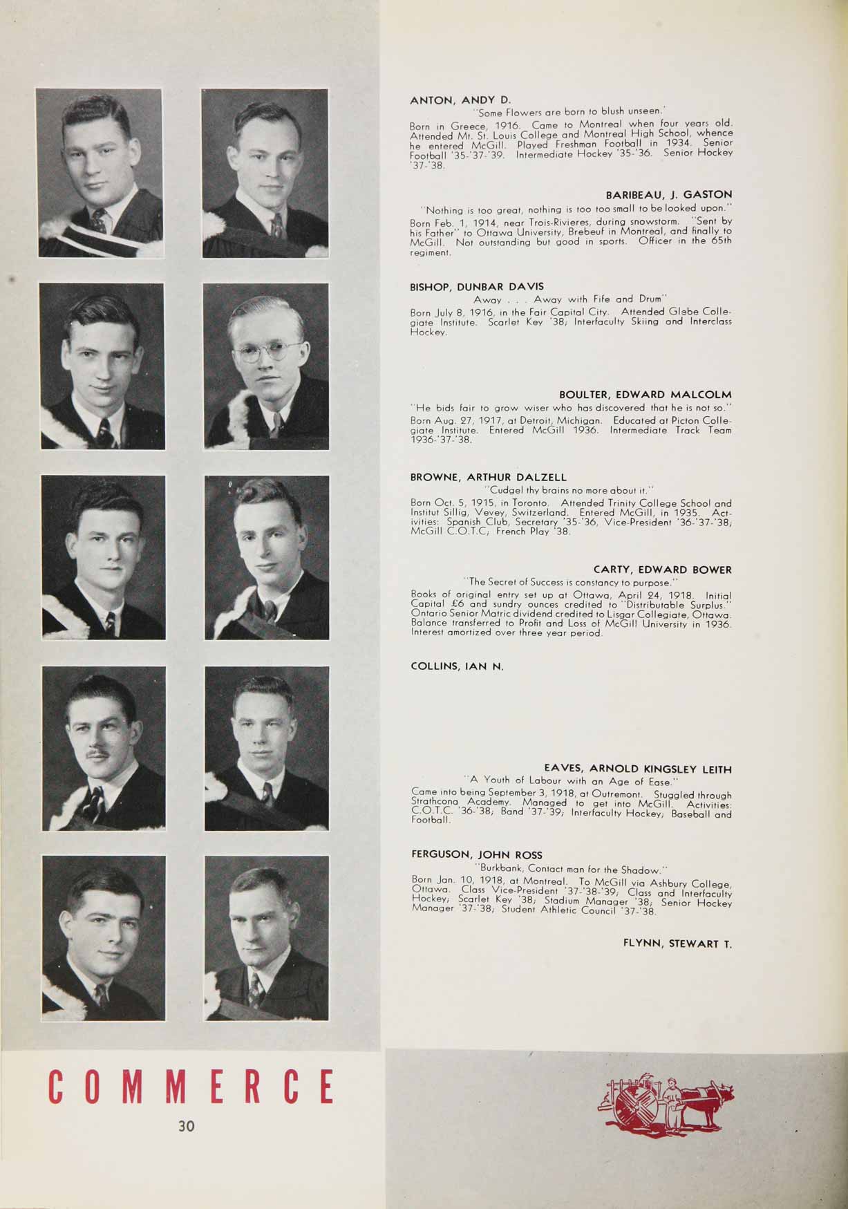 McGill Yearbook: 1939