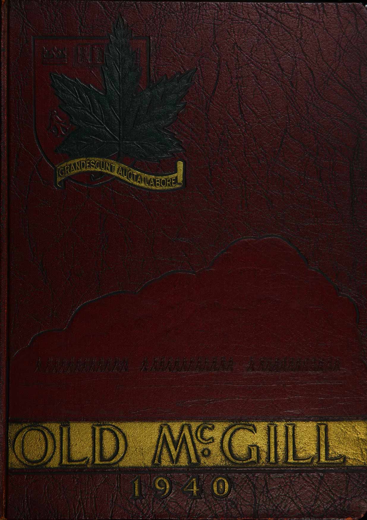 McGill Yearbook: 1940