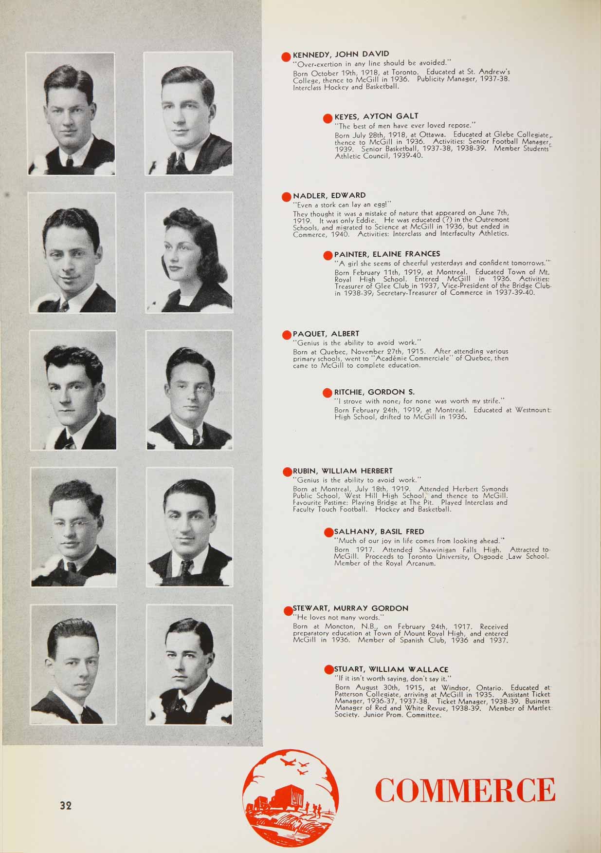 McGill Yearbook: 1940