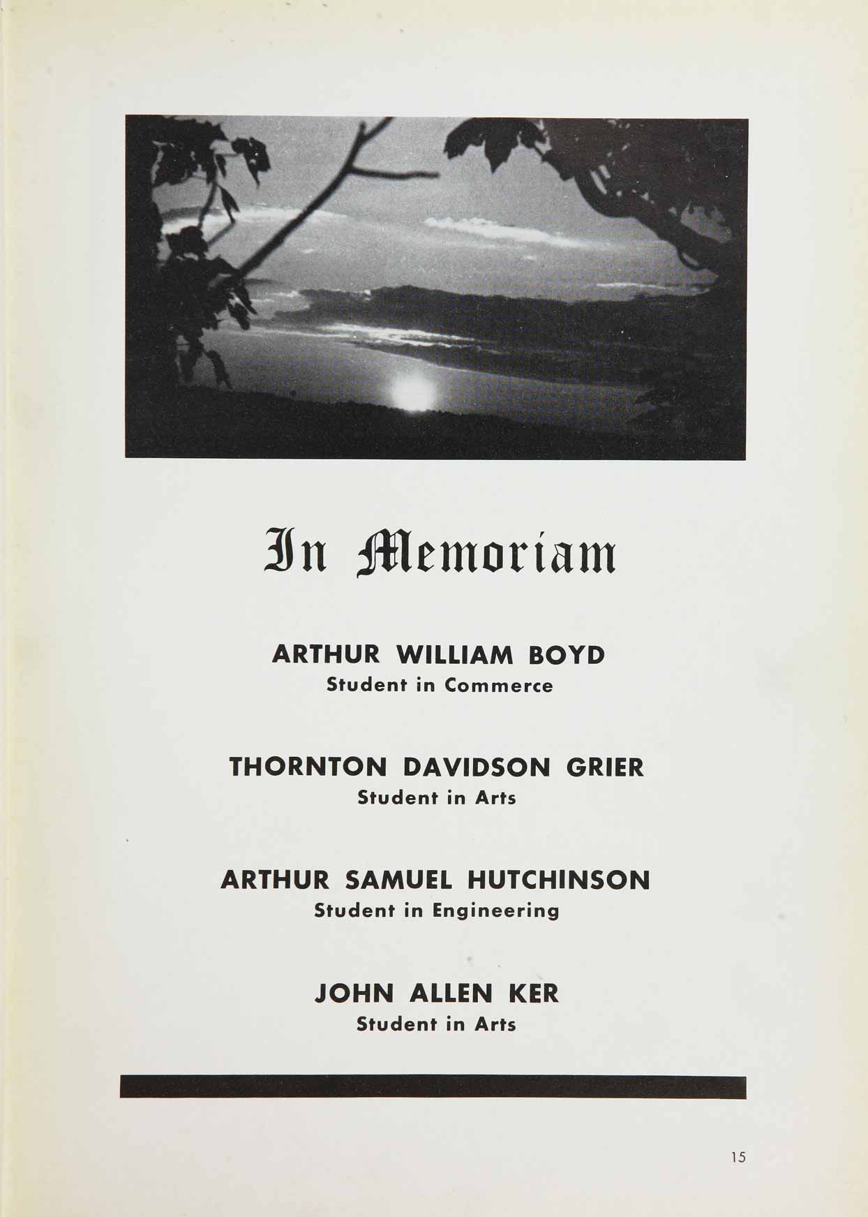 McGill Yearbook: 1941