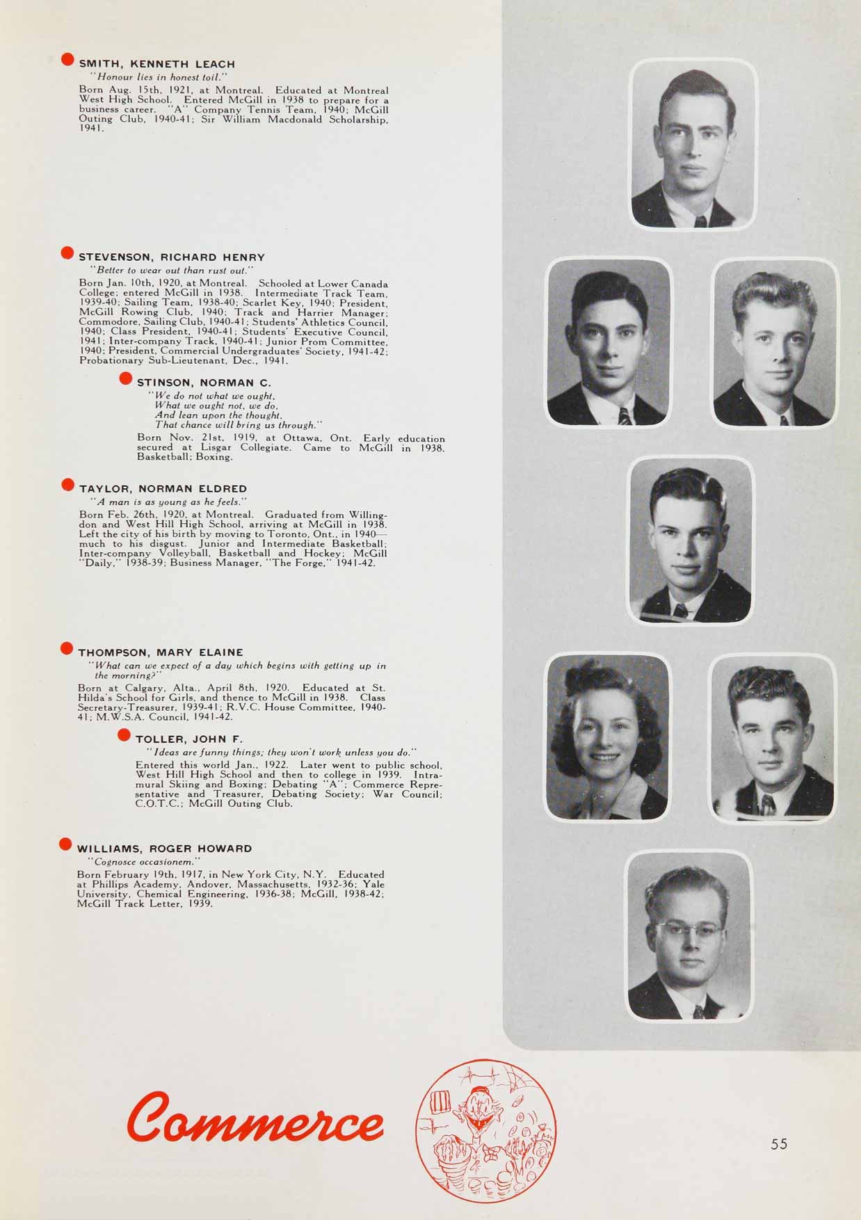 McGill Yearbook: 1942
