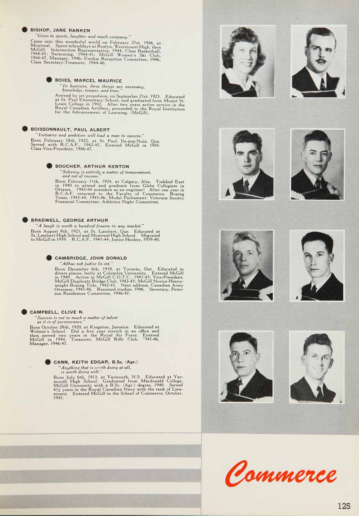 McGill Yearbook: 1947