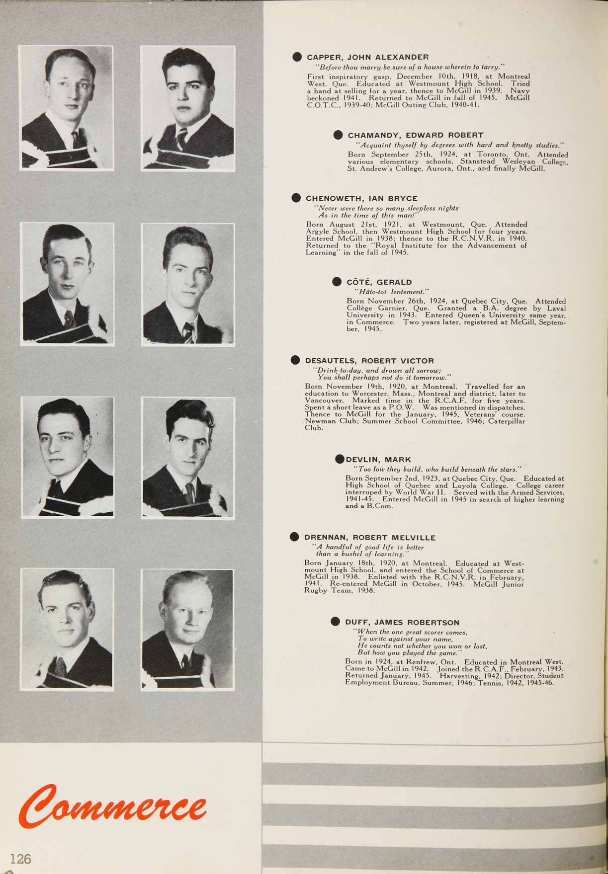 McGill Yearbook: 1947