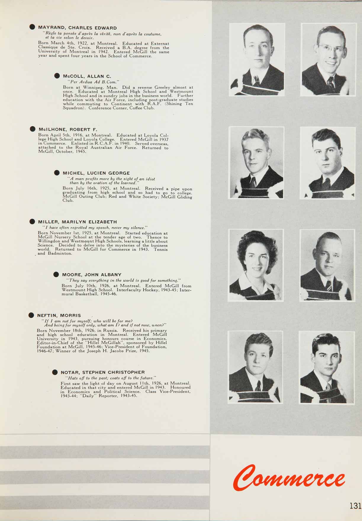 McGill Yearbook: 1947