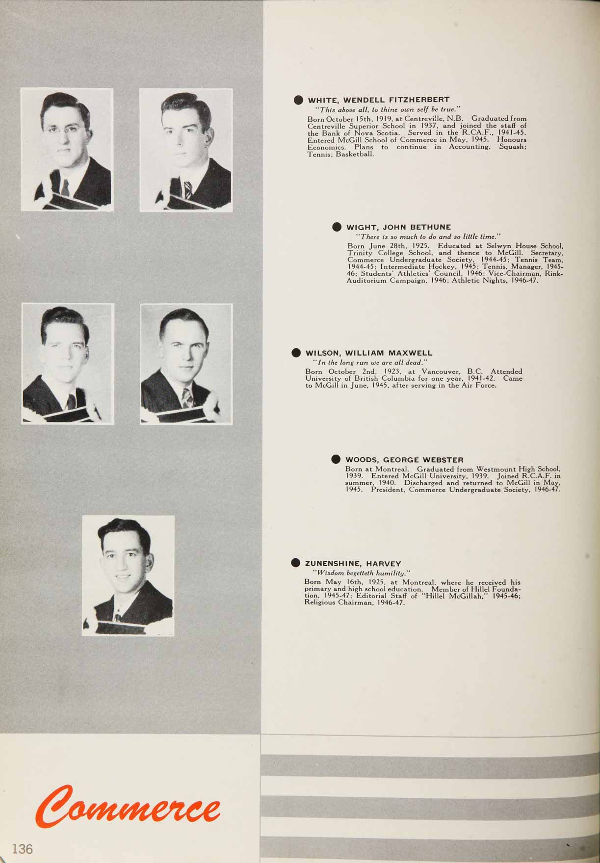 McGill Yearbook: 1947
