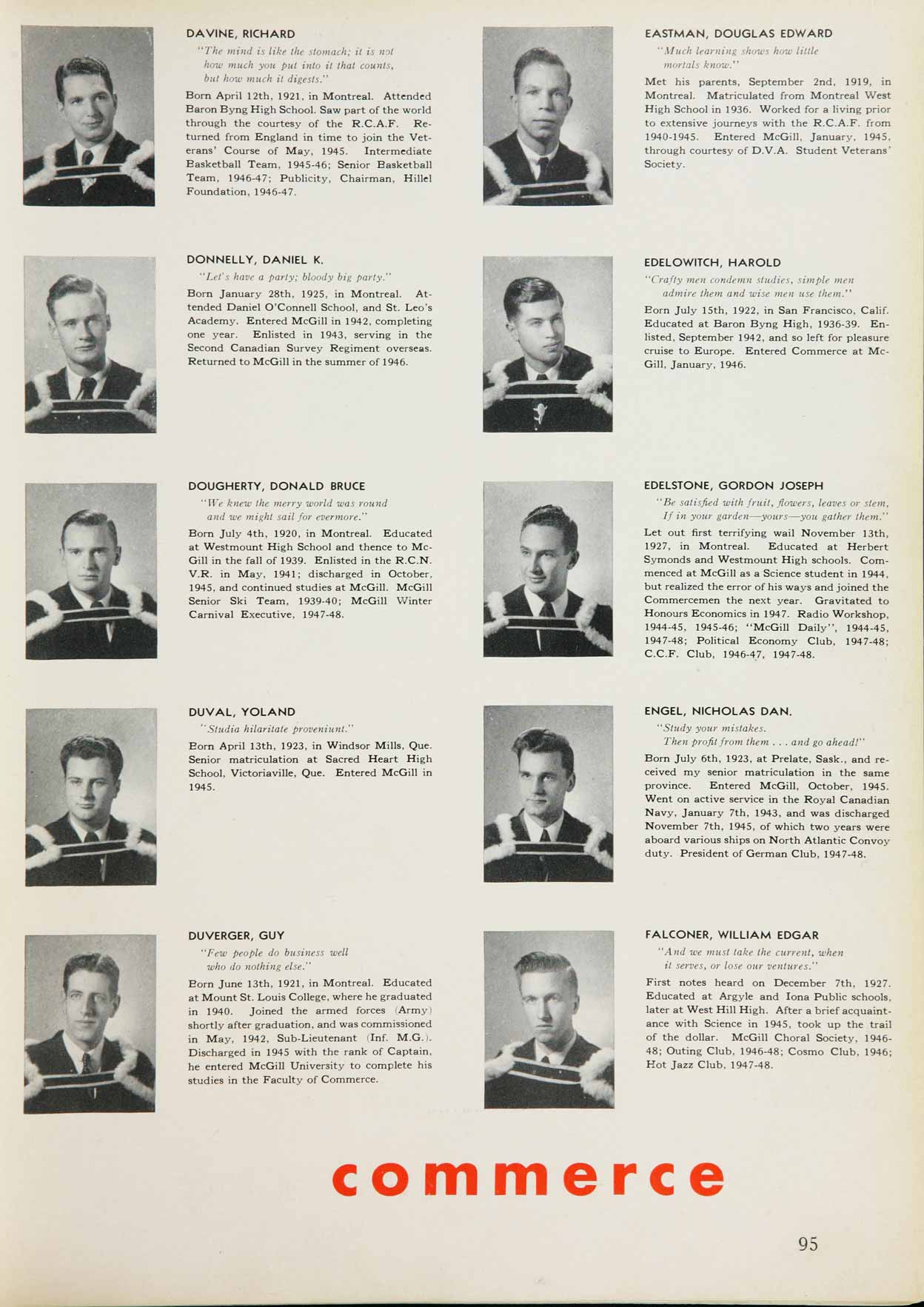McGill Yearboook: 1948