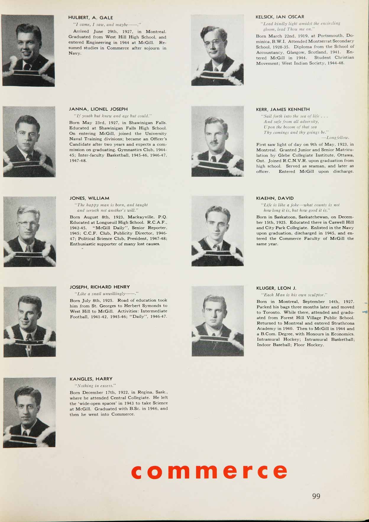 McGill Yearboook: 1948