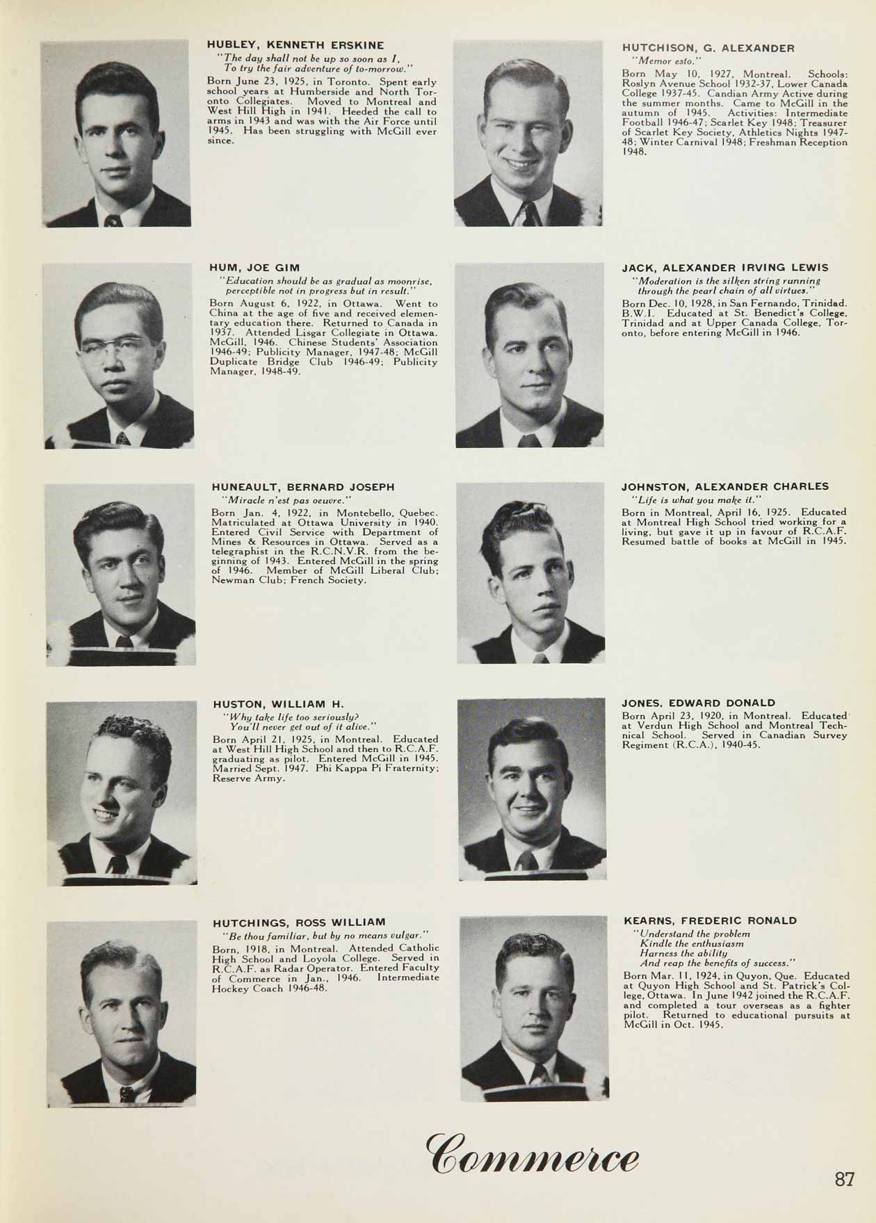 McGill Yearbook: 1949