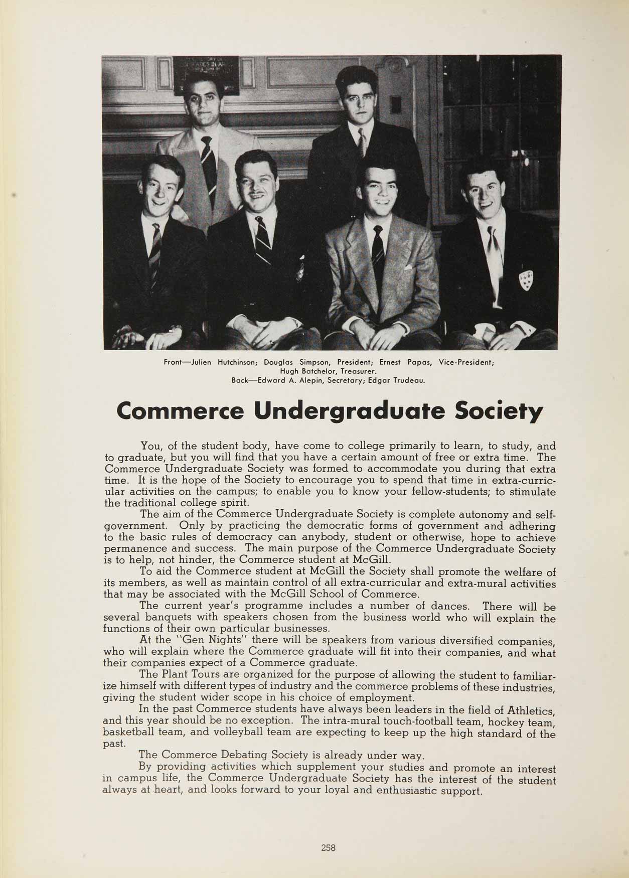 McGill Yearbook: 1951