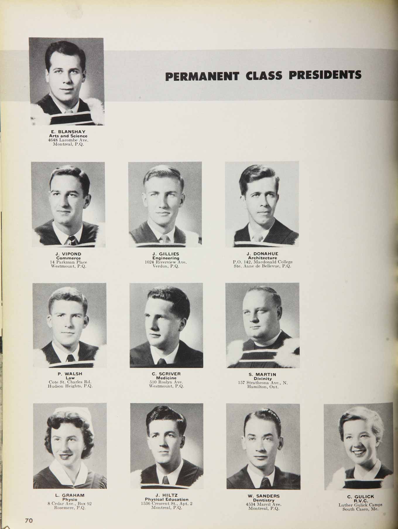 McGill Yearbook: 1955