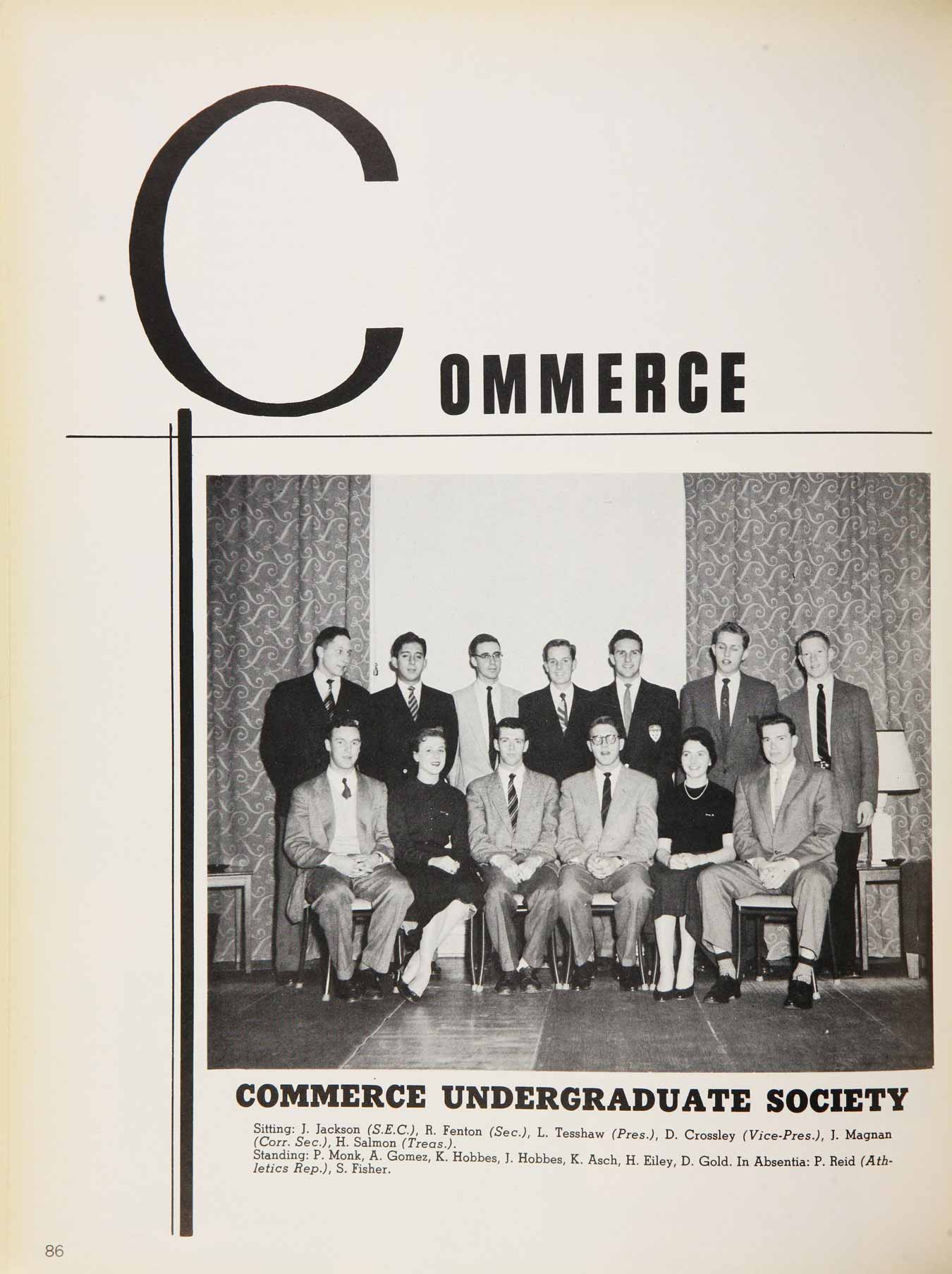 McGill Yearbook: 1956