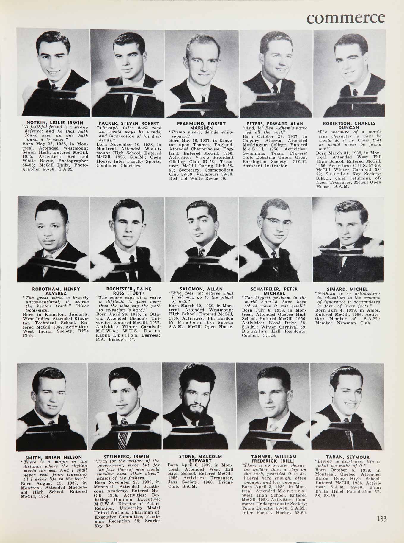 McGill Yearbook: 1960