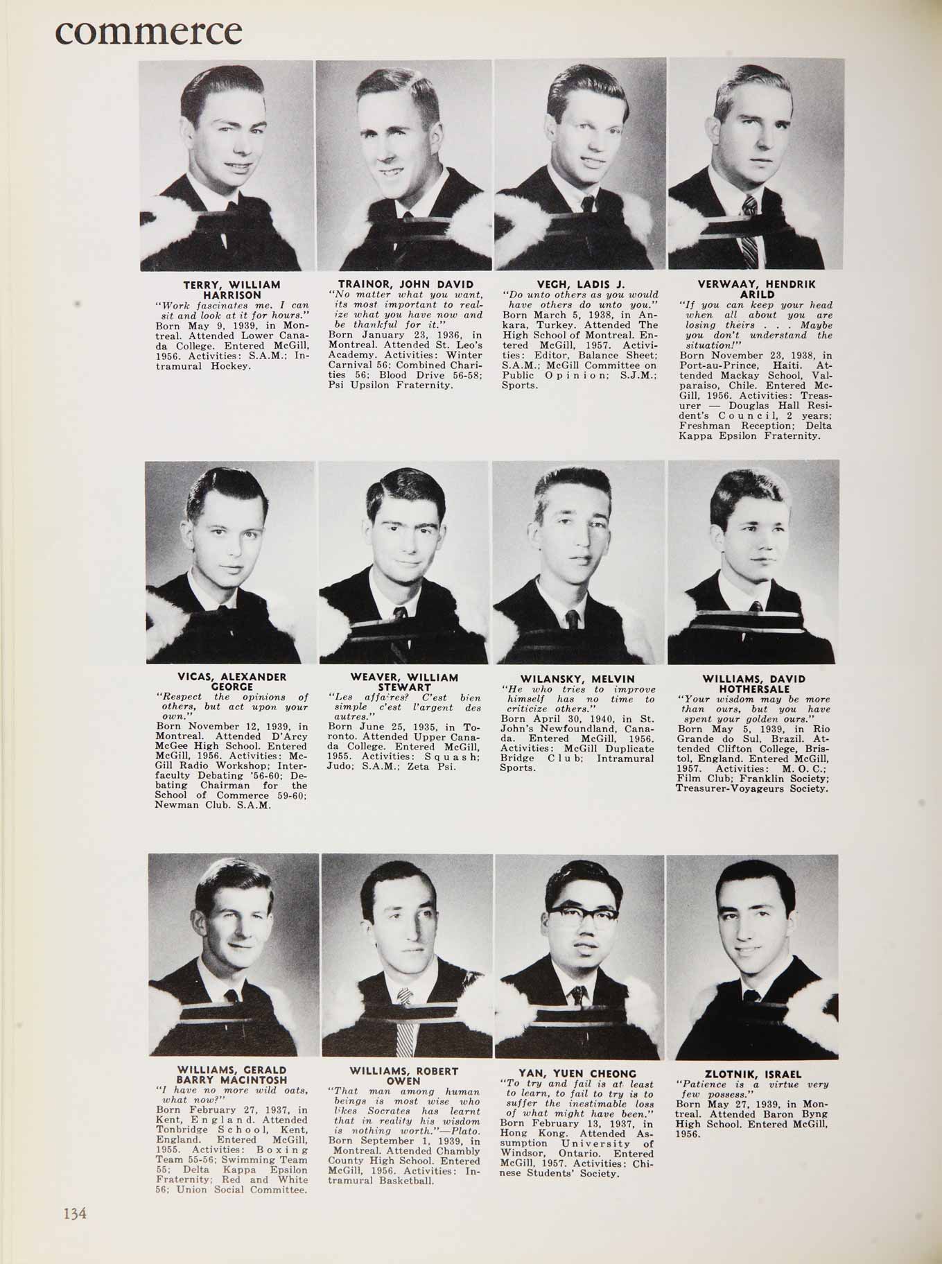 McGill Yearbook: 1960