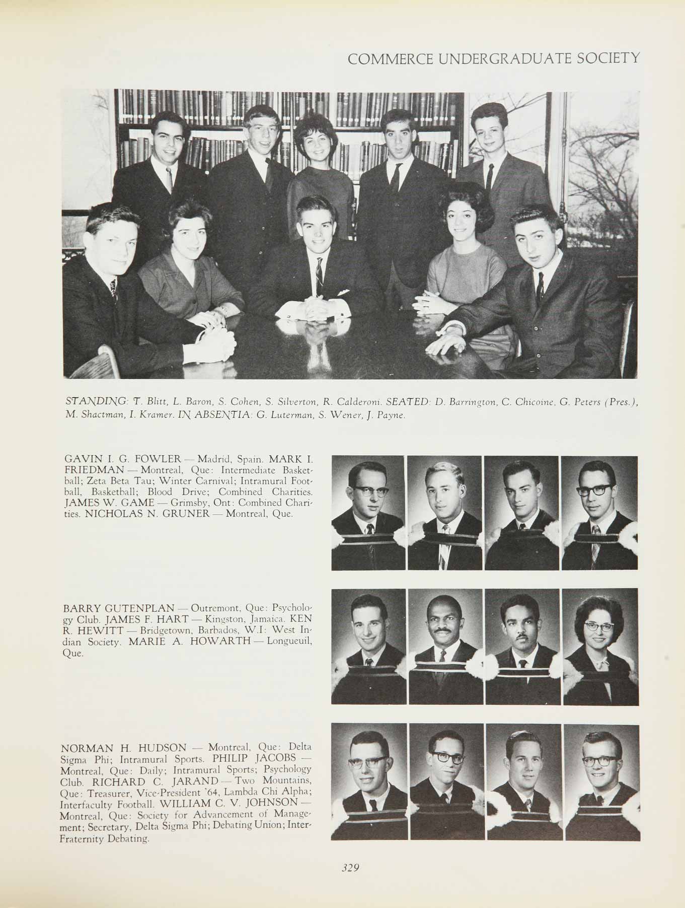 McGill Yearbook: 1964