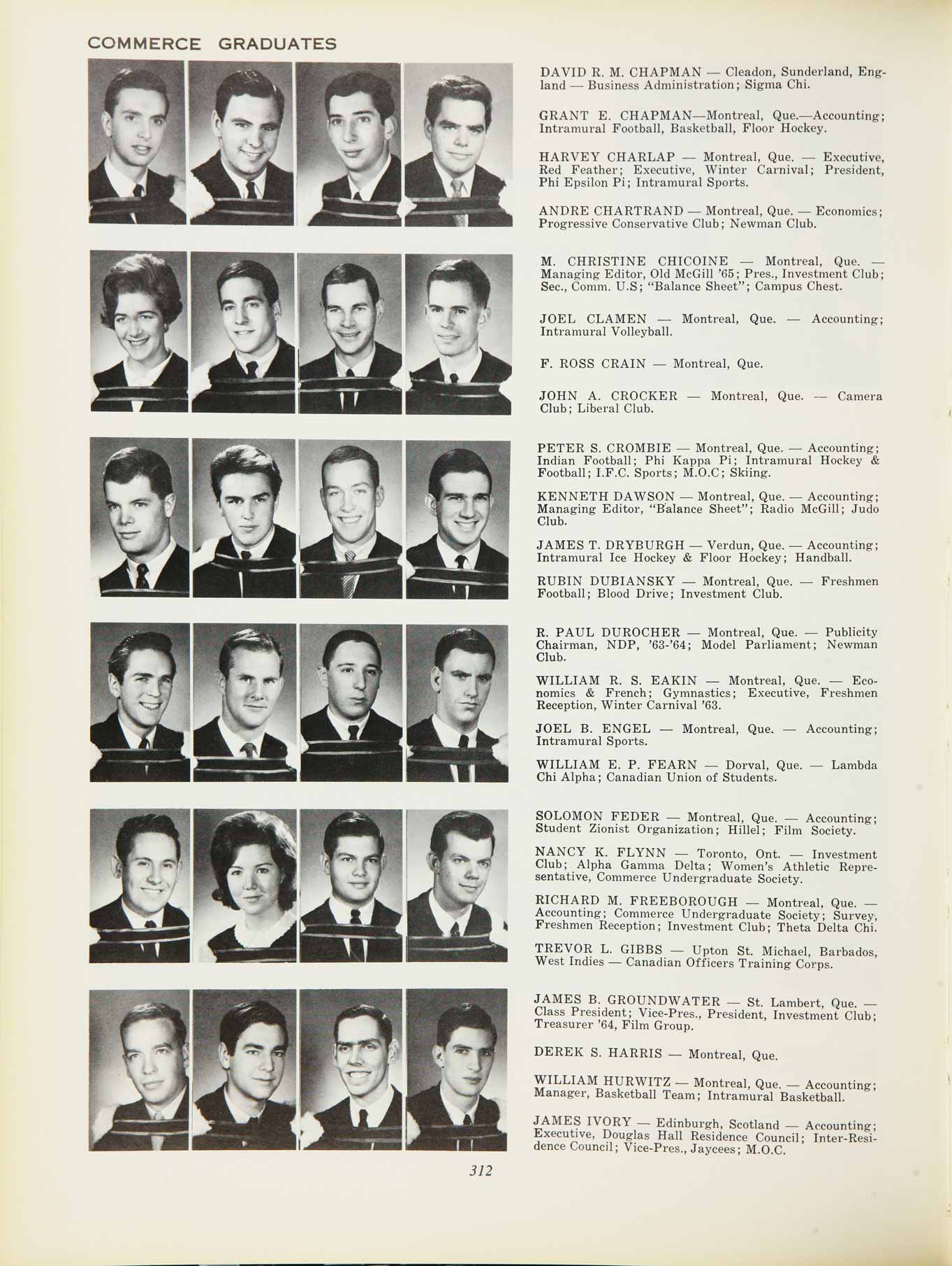 McGill Yearbook: 1965