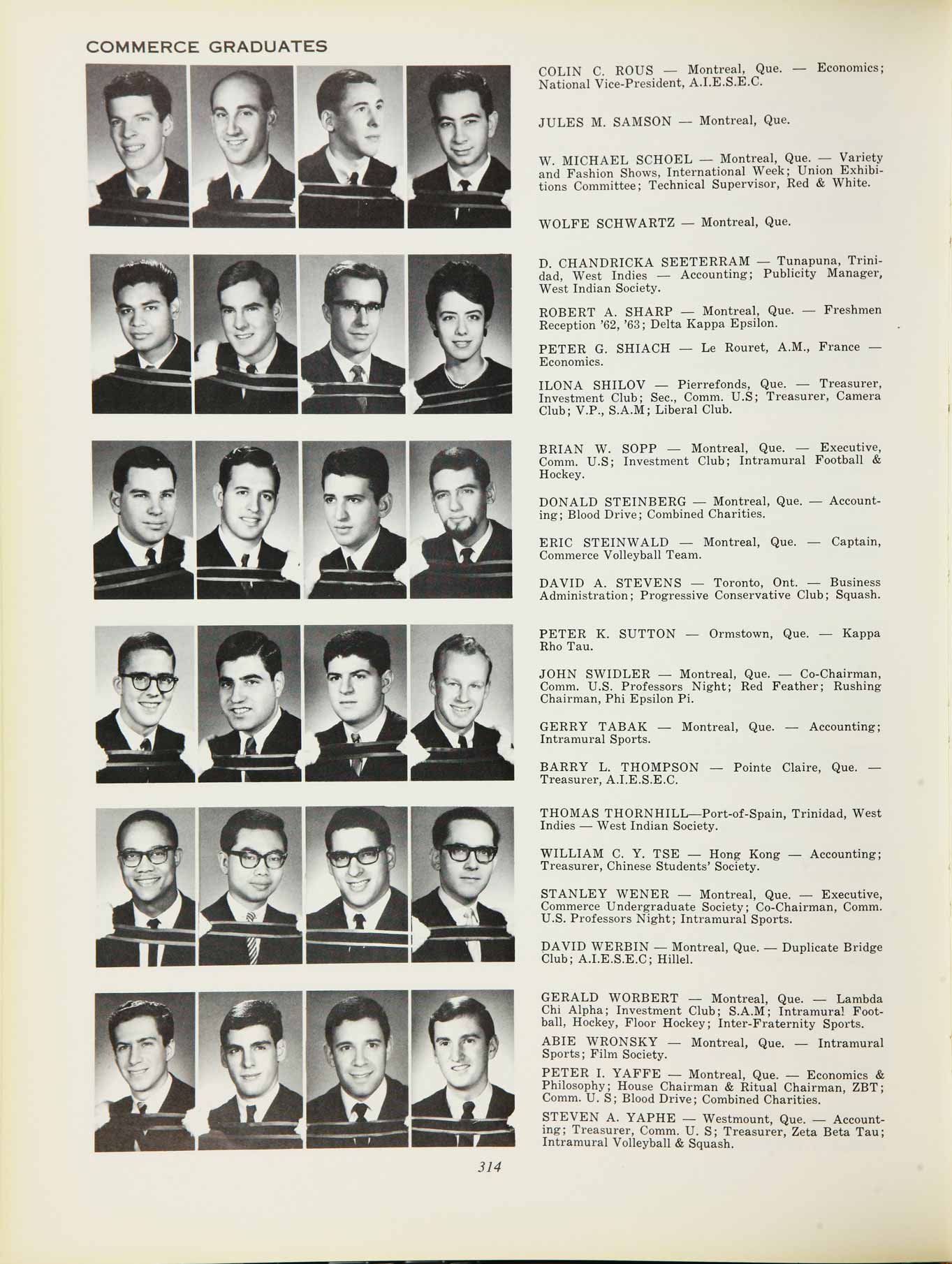 McGill Yearbook: 1965