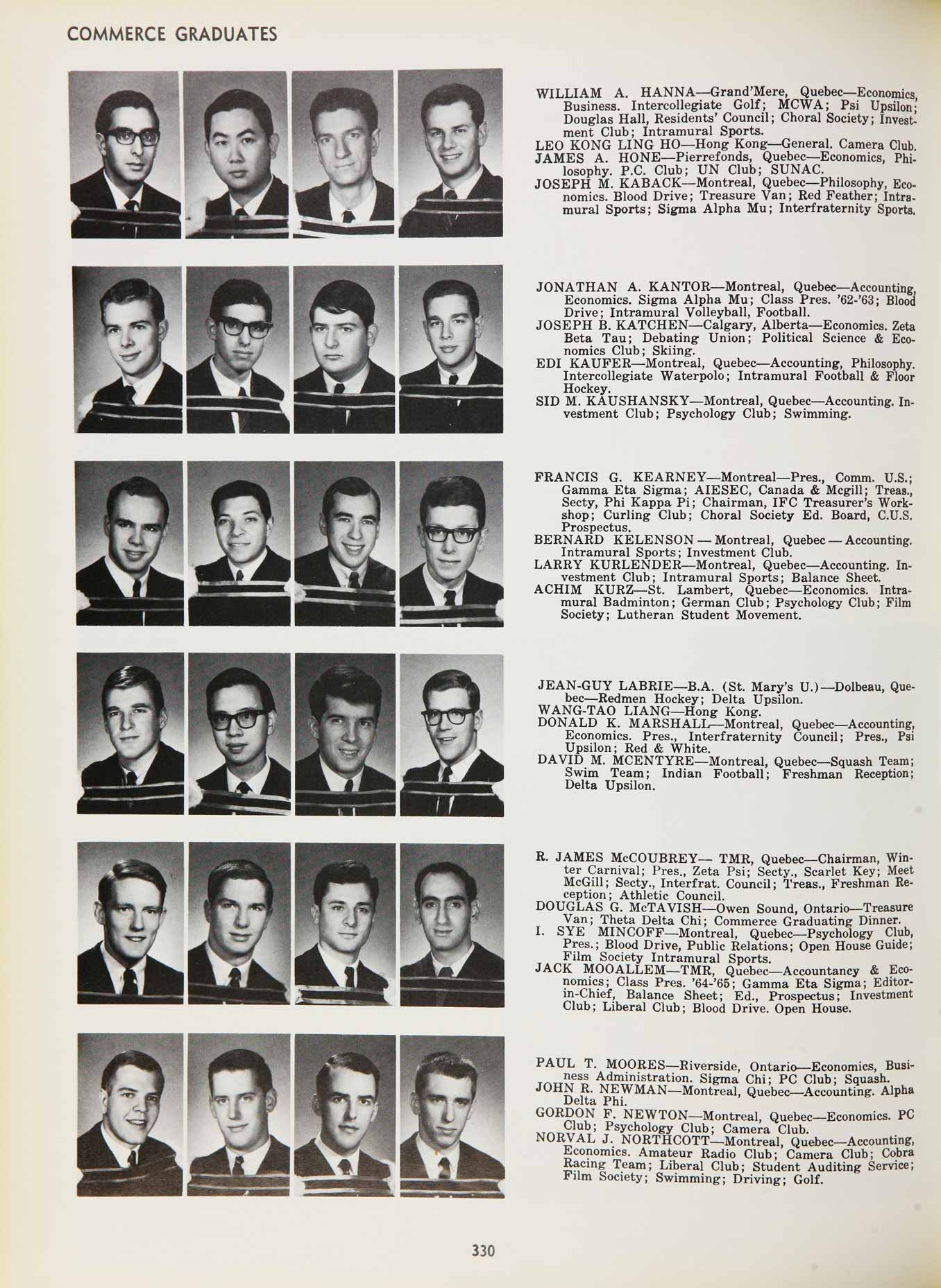 McGill Yearbook: 1966