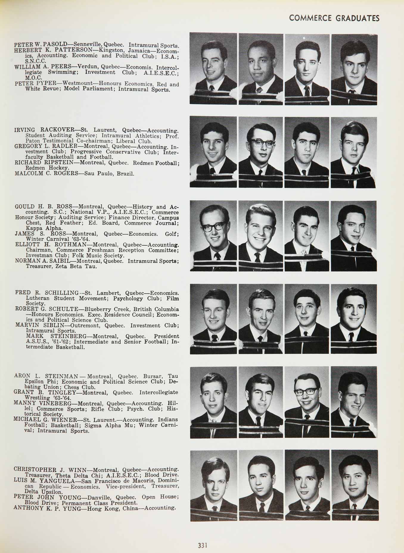 McGill Yearbook: 1966